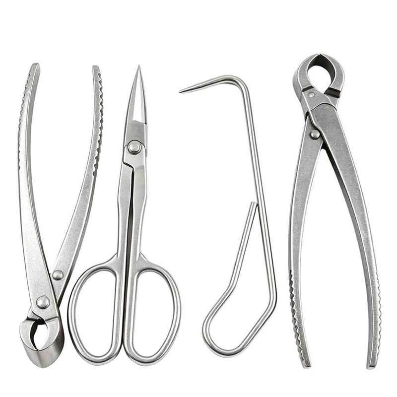 Root Hook Tool - ALIM-Bonsai Tree Tools, 4 Piece Bonsai