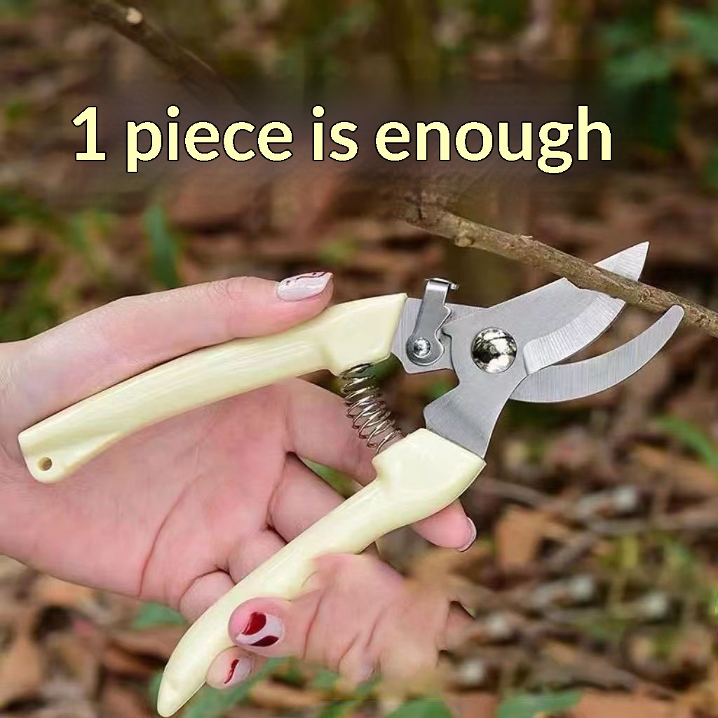 Bonsai Garden Rake - Stainless Steel Garden Pruning Shears Spring‑loaded