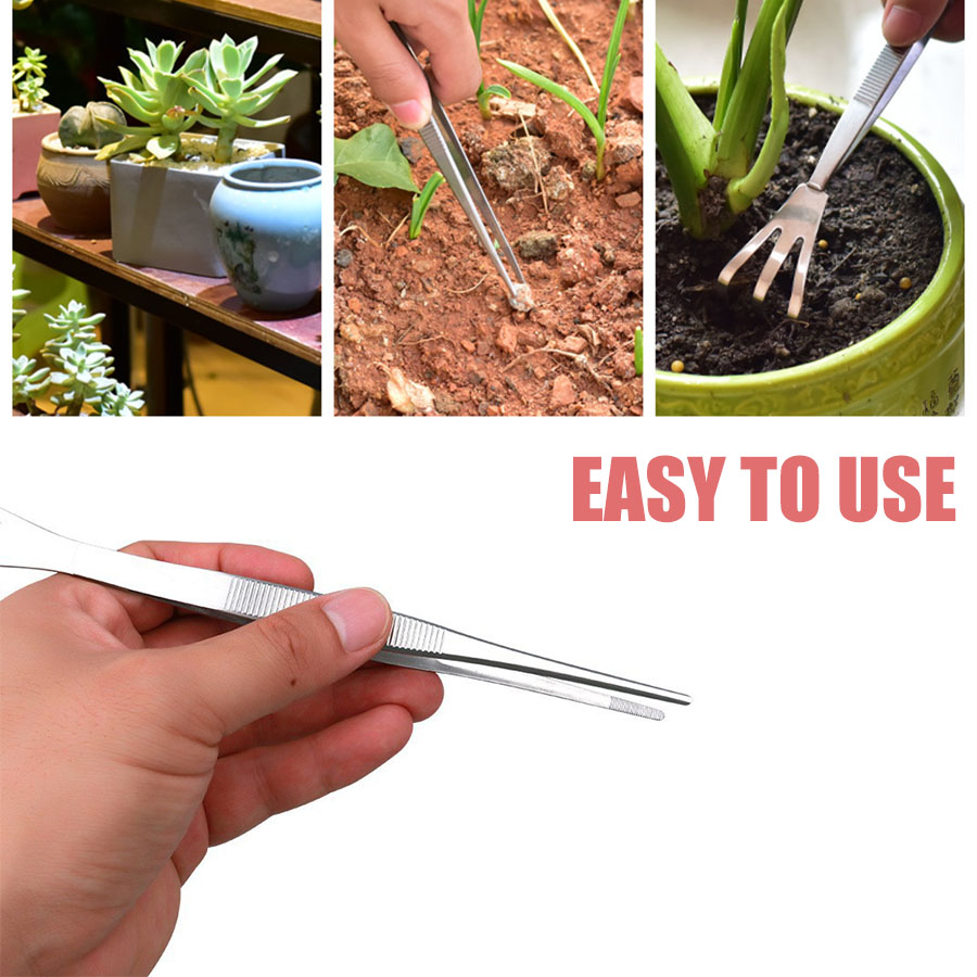 2-in-1 304 Stainless Steel Pro - Bonsai Garden Rake ulasan dan harga
