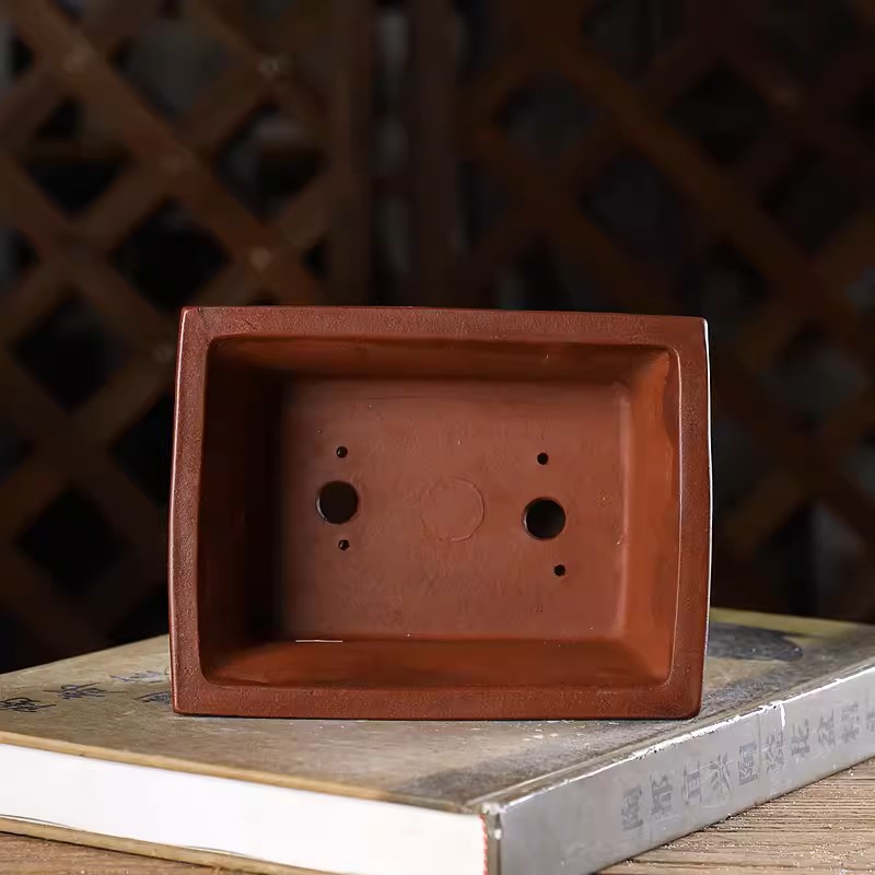 Purple Sand Carved Rectangle B - Bonsai Garden With Sand ulasan dan harga