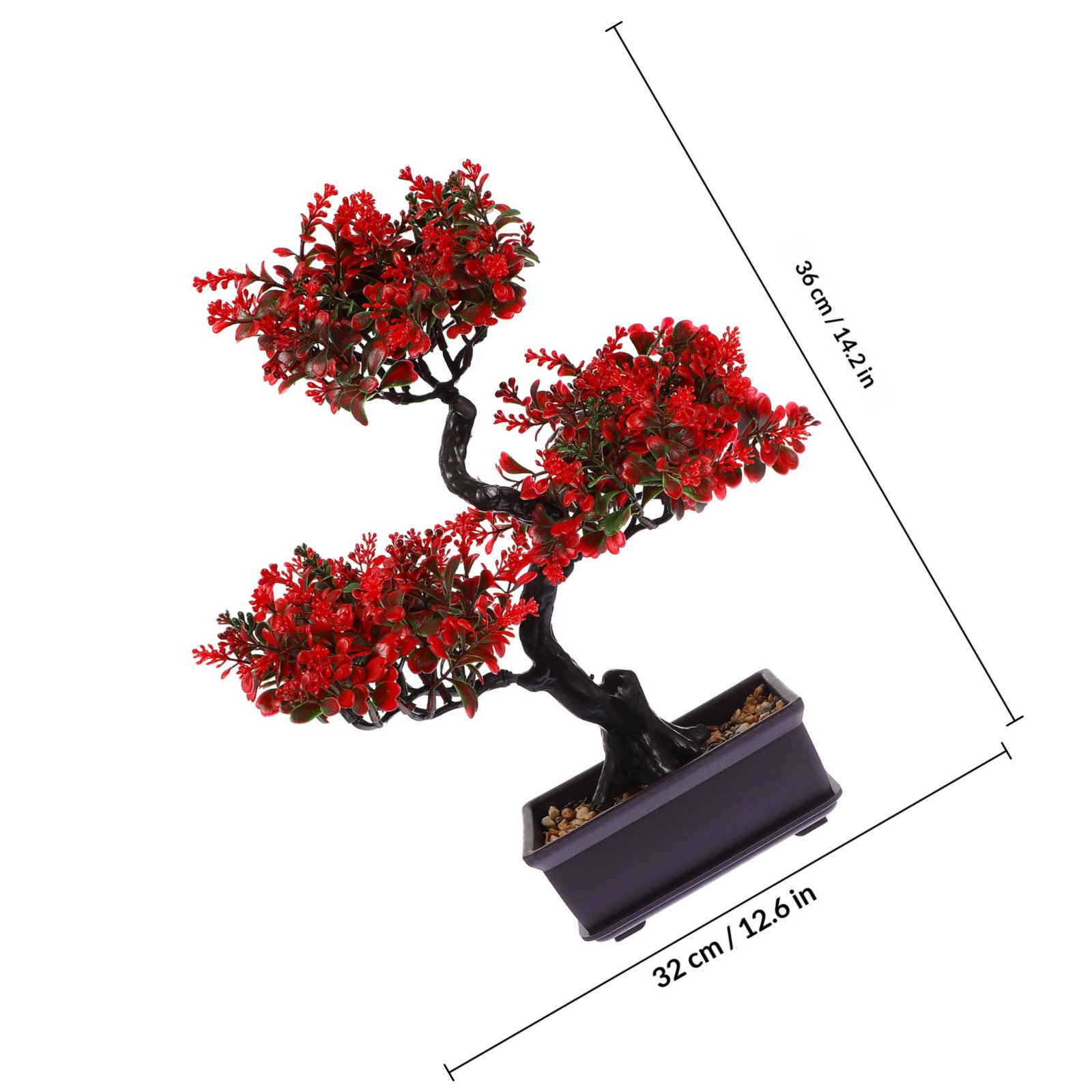 Realistic Artificial Bonsai Tr - Bonsai Garden Cafe ulasan dan harga