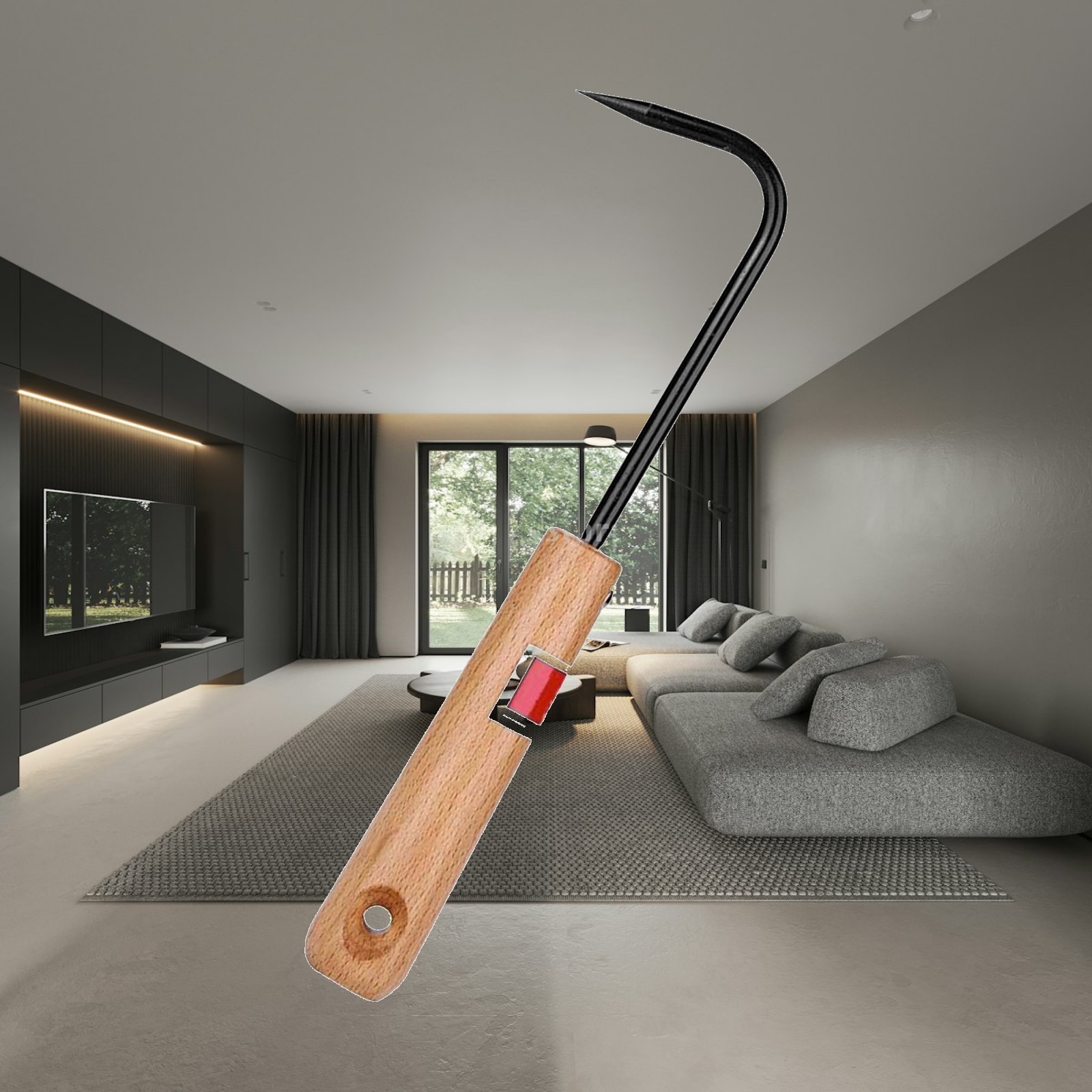 Sturdy Bonsai Root Hook Wooden - Root Hook Tool ulasan dan harga