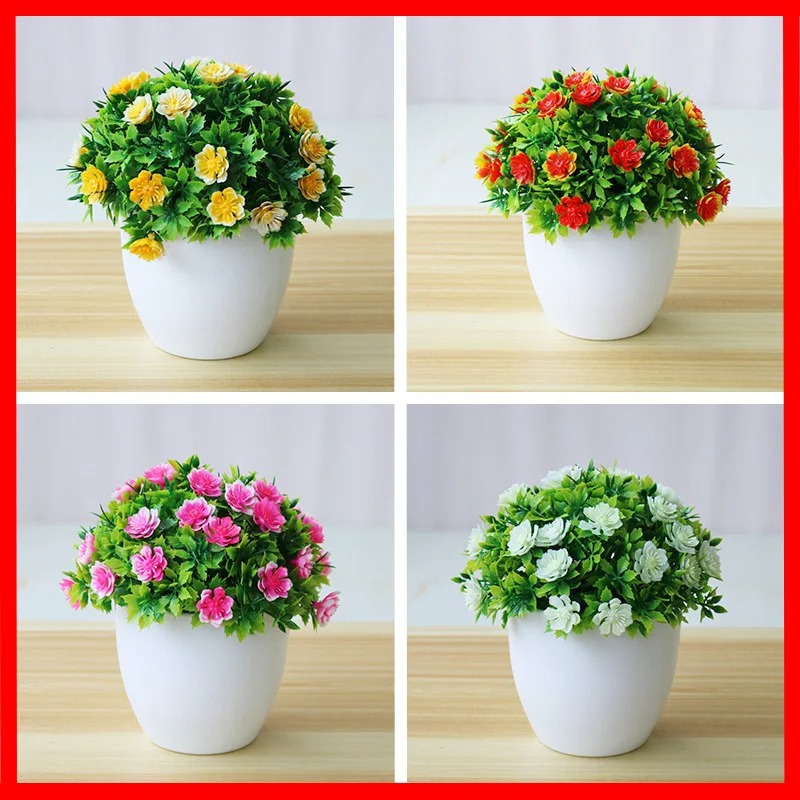 1pc Artificial Plants Bonsai S - Bonsai Garden For Home ulasan dan harga