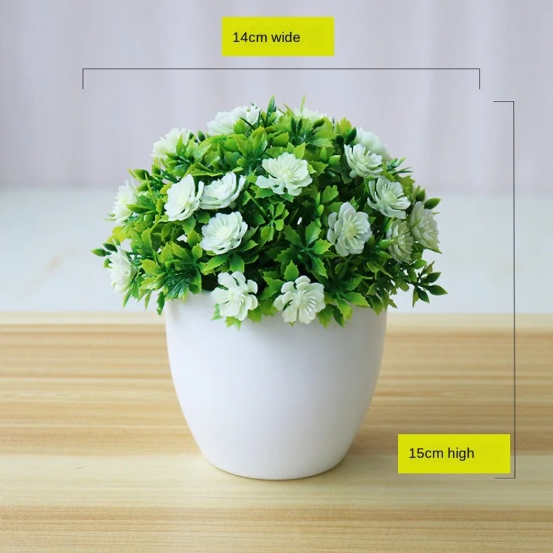 1pc Artificial Plants Bonsai S - Bonsai Garden For Home ulasan dan harga