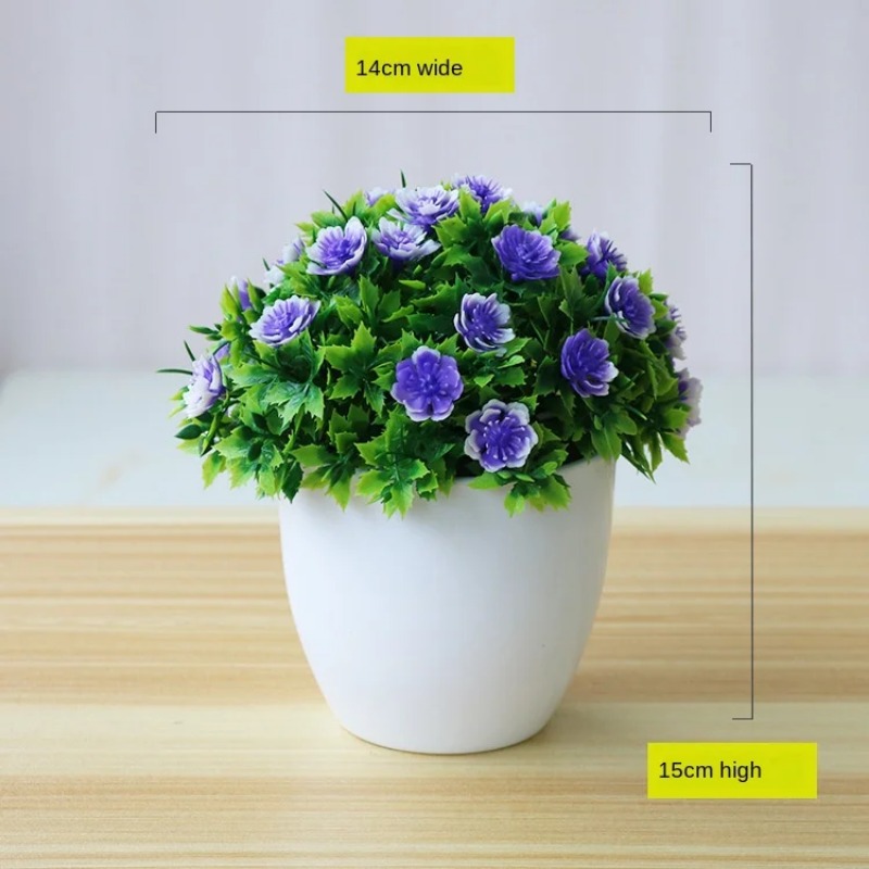 1pc Artificial Plants Bonsai S - Bonsai Garden For Home ulasan dan harga