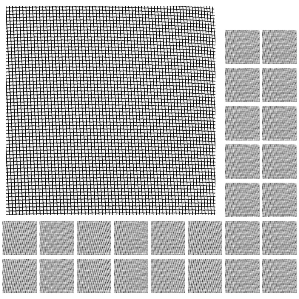 50Pcs Flower Pot Hole Mesh Pad - Bonsai Garden Cafe ulasan dan harga