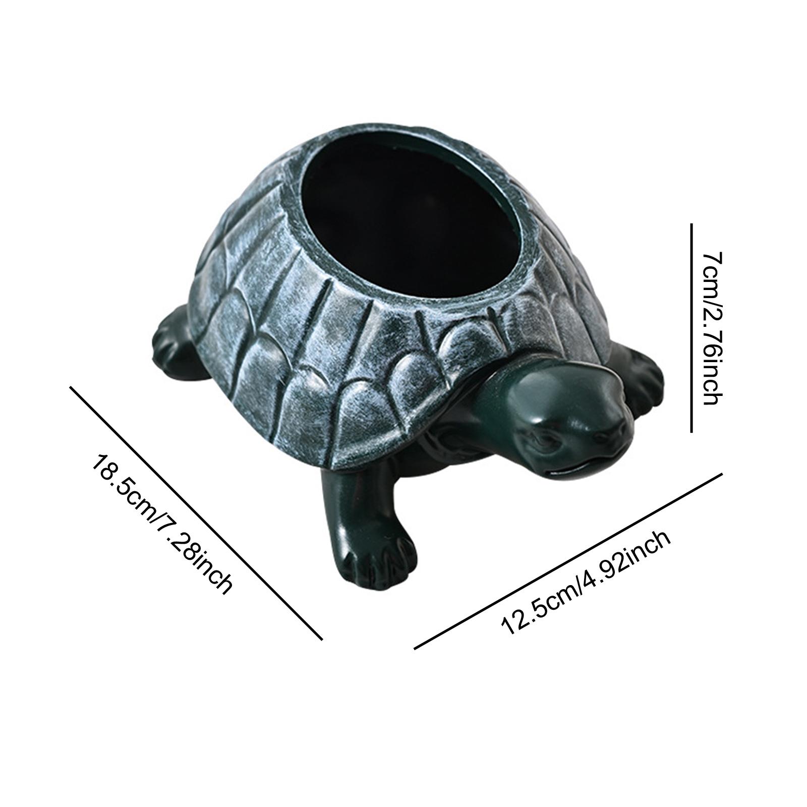 Turtle Planter Flower Pot Coll - Bonsai Garden Cafe ulasan dan harga