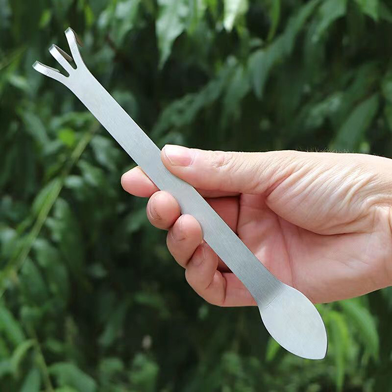 1Pc Stainless Steel Root Rake  - Bonsai Garden Rake ulasan dan harga