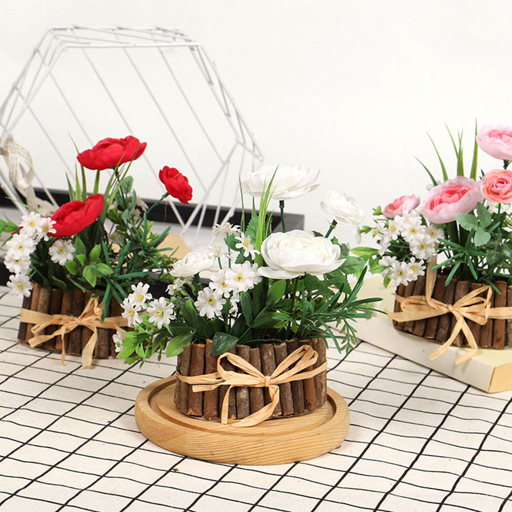 1Pcs Realistic Artificial Tea  - Bonsai Garden Cafe ulasan dan harga
