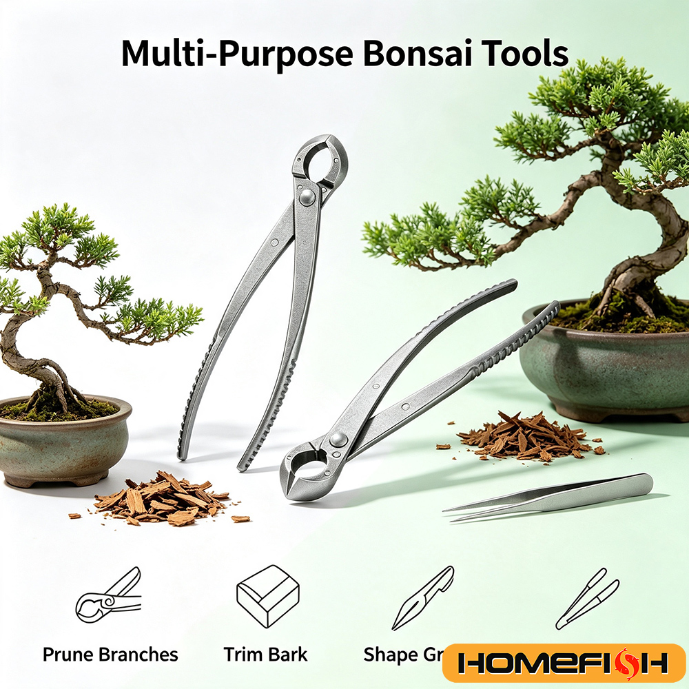 Stainless Steel Thick Branch S - Bonsai Garden Rake ulasan dan harga