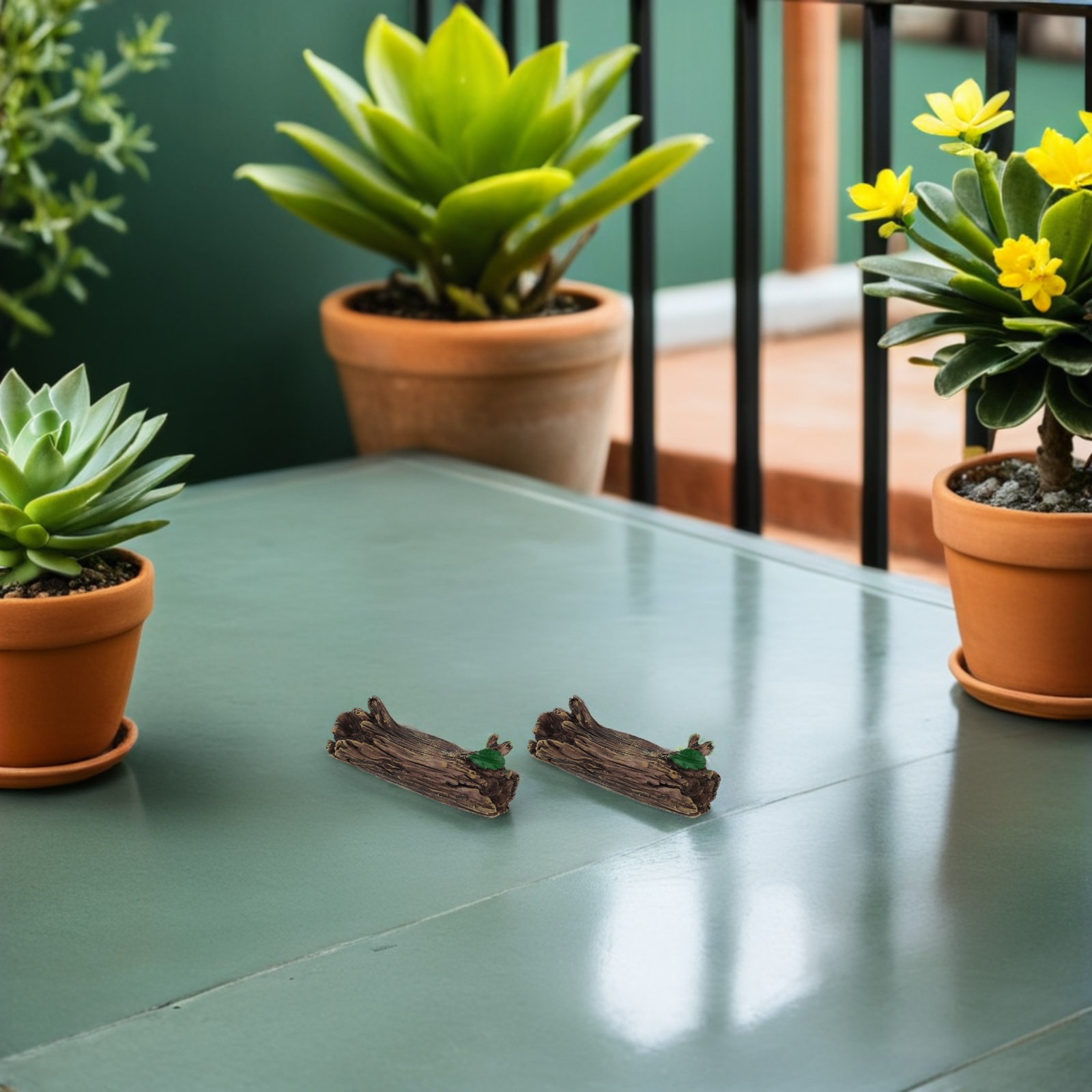 4Pcs Miniature Landscape Ornam - Bonsai Garden With Sand ulasan dan harga
