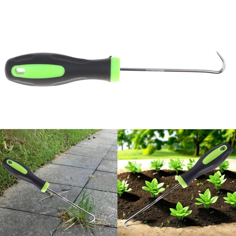 ● Heavy-Duty Weed Puller Tool  - Root Hook Tool ulasan dan harga