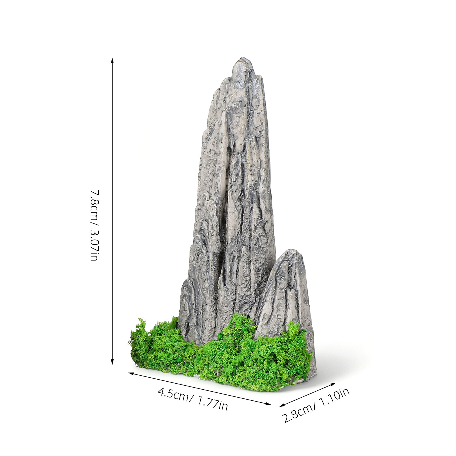 12Pcs Resin Mini Landscape Mou - Bonsai Garden With Sand ulasan dan harga
