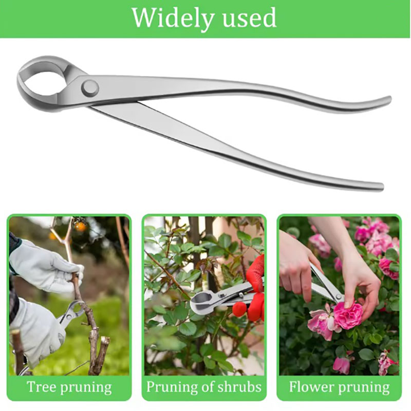 2pcs 210mm Stainless Steel Bon - Bonsai Garden Rake ulasan dan harga