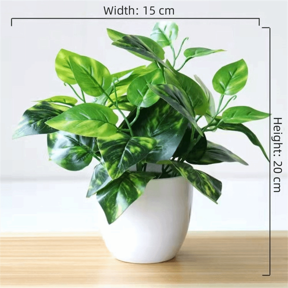 Mini Fake Potted Flowers Bonsa - Bonsai Garden For Home ulasan dan harga