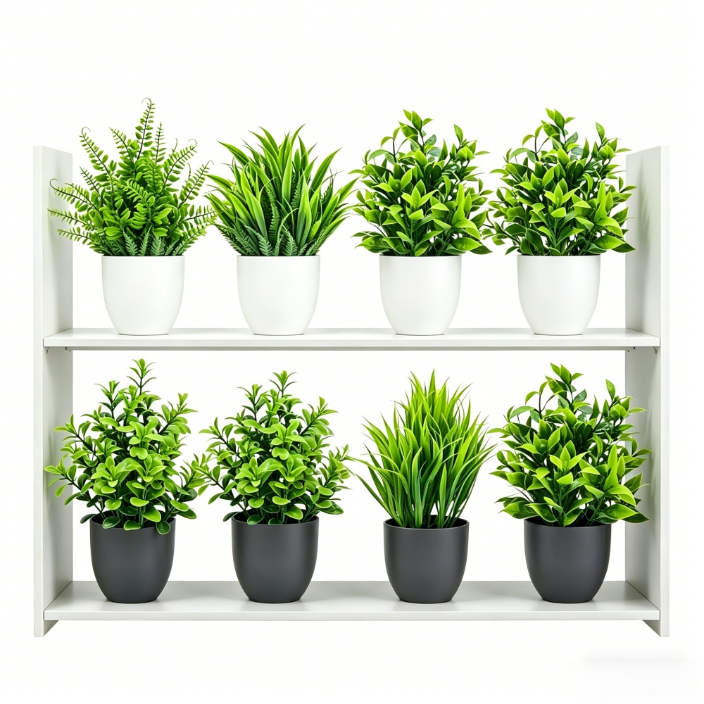 4pcs/set Mini Artificial Plant - Bonsai Garden For Home ulasan dan harga