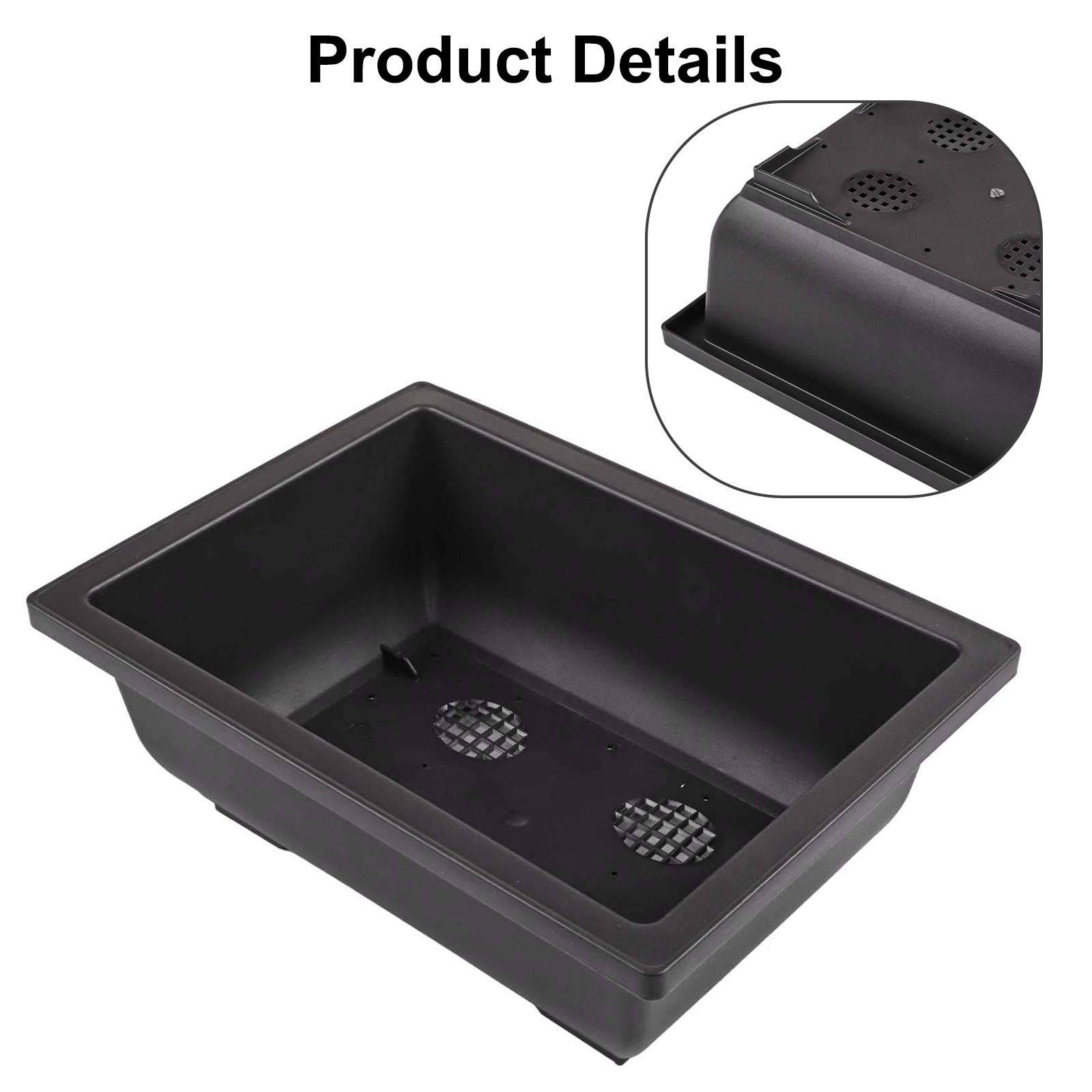 Breathable Flower Pot Imitatio - Bonsai Garden With Sand ulasan dan harga