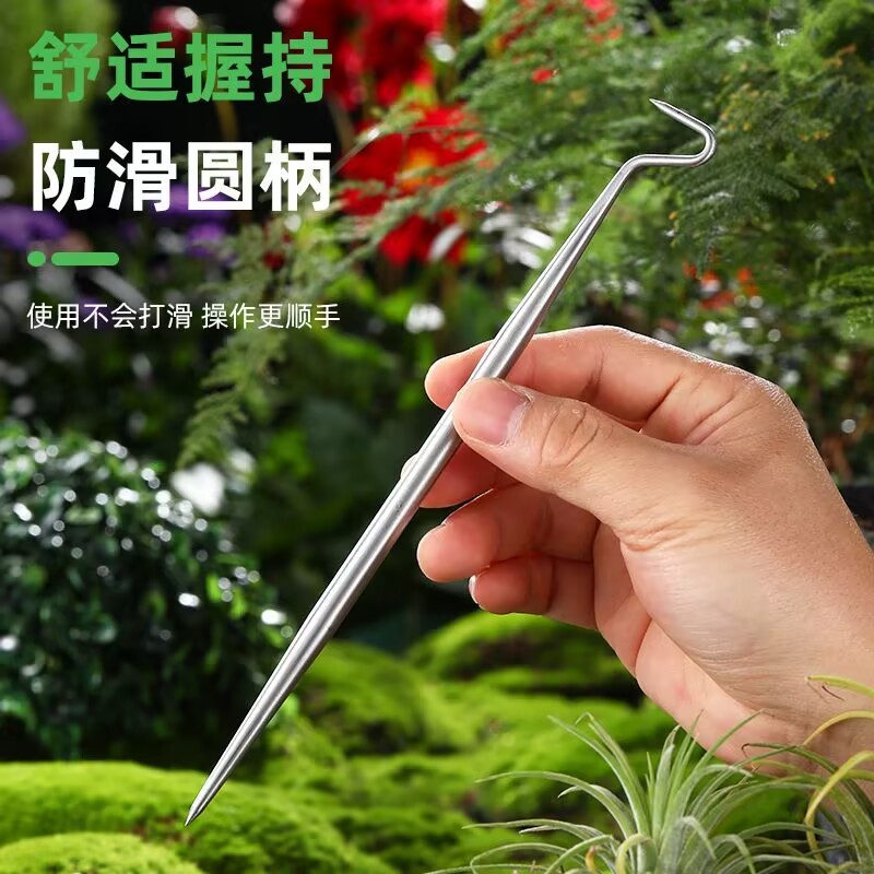 Solid Stainless Steel Root Hoo - Root Hook Tool ulasan dan harga