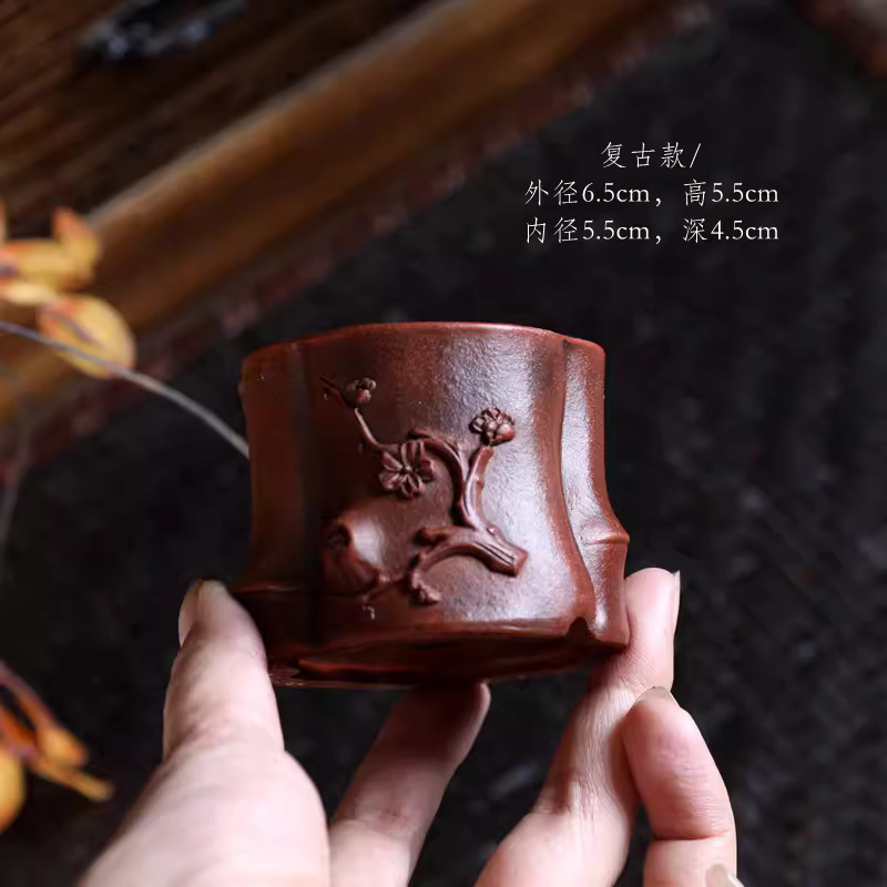 Purple Sand Bonsai Pot,Carved  - Bonsai Garden With Sand ulasan dan harga