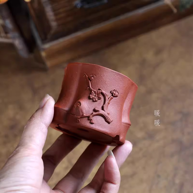 Purple Sand Bonsai Pot,Carved  - Bonsai Garden With Sand ulasan dan harga