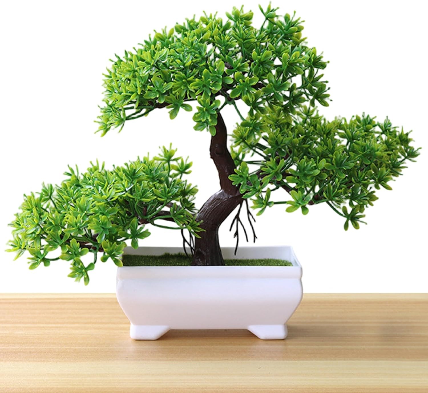 1/2Pcs Artificial Bonsai Tree  - Bonsai Garden For Home ulasan dan harga
