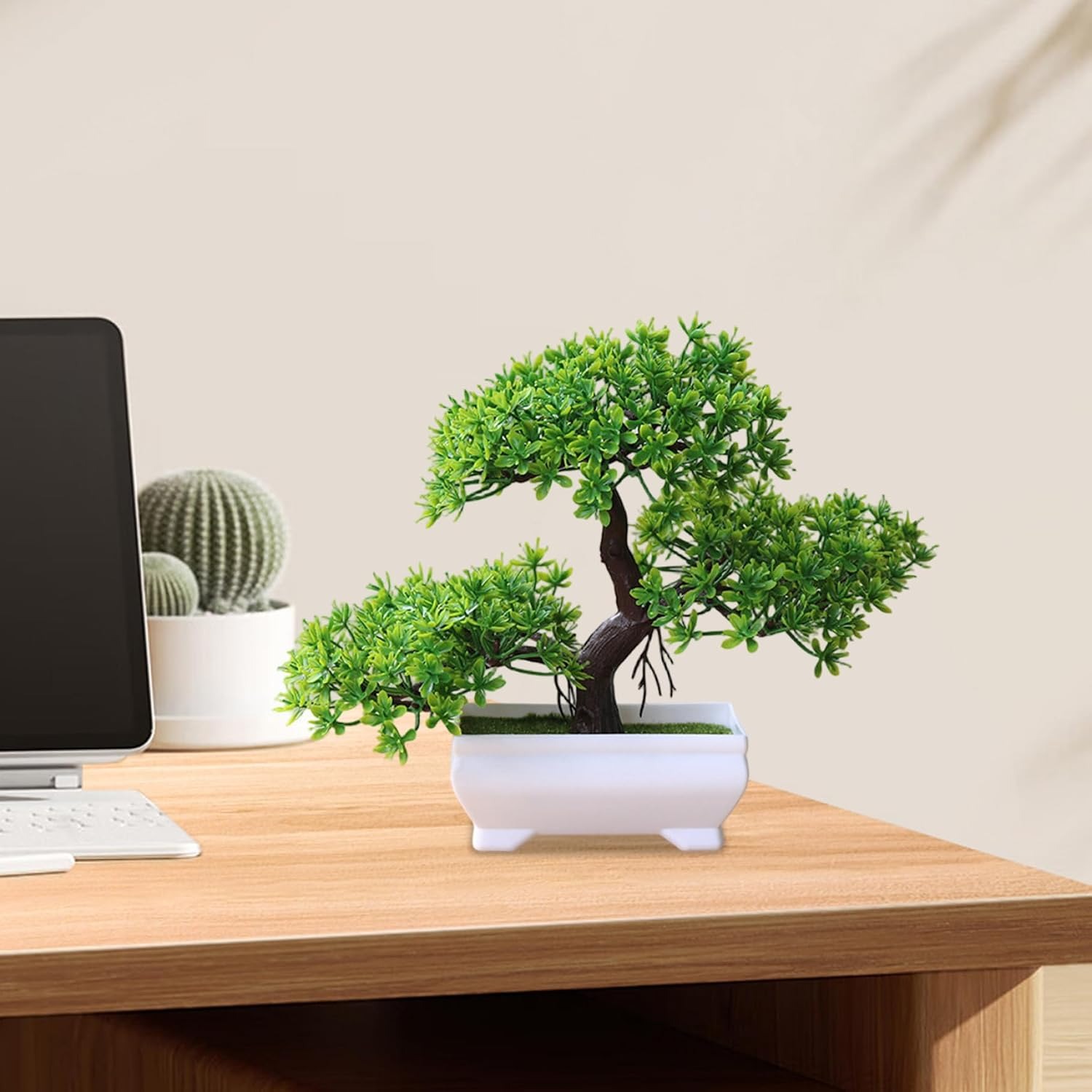 1/2Pcs Artificial Bonsai Tree  - Bonsai Garden For Home ulasan dan harga